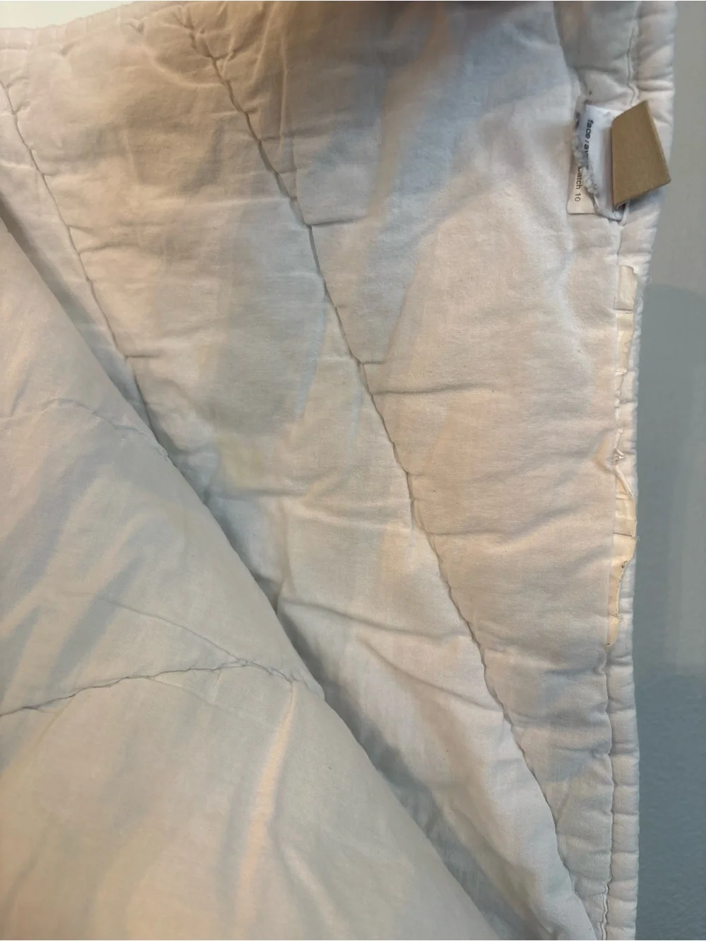 Pottery Barn Teen Pastel Chevron Comforter and Sham - Multicolor Stripes